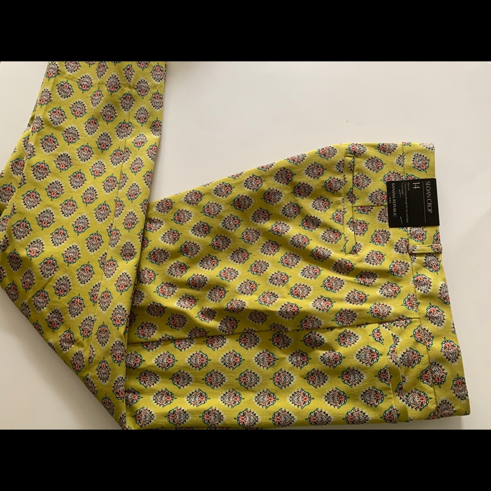 Banana Republic Factory 14 Sloan Crop Pants NWT
